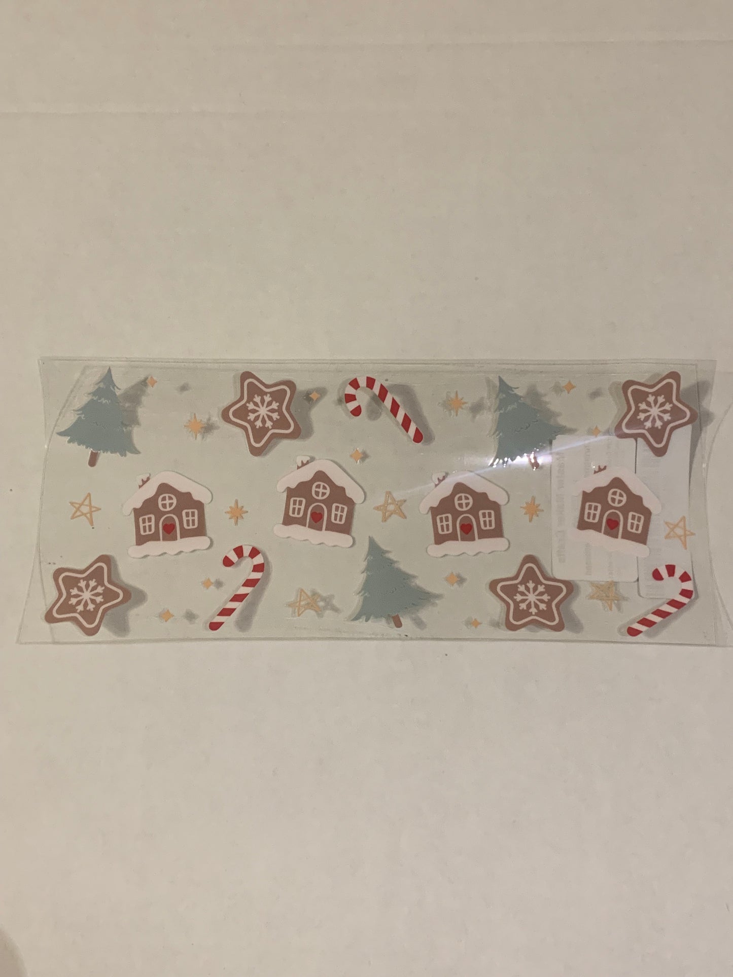 Christmas Trees and Gingerbread Cup Wrap