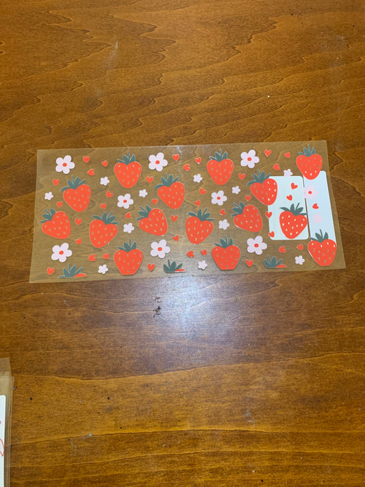 Strawberry and Flowers