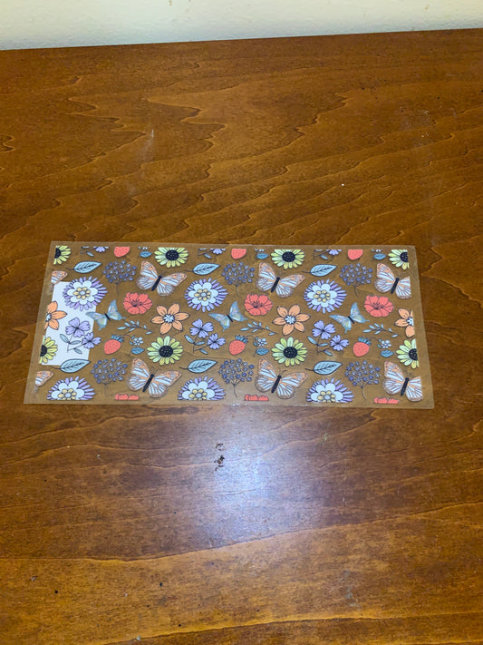 Flowers and Butterflies